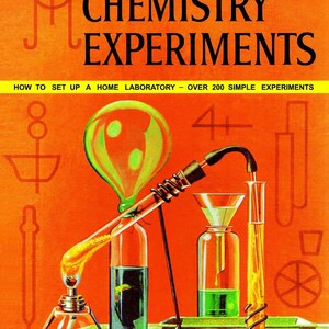 Goldenes Buch der Chemie-Experimente - Gedrucktes Hardcover-Buch
