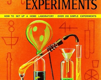 Golden Book of Chemistry Experiments - Printed Hard Cover Book