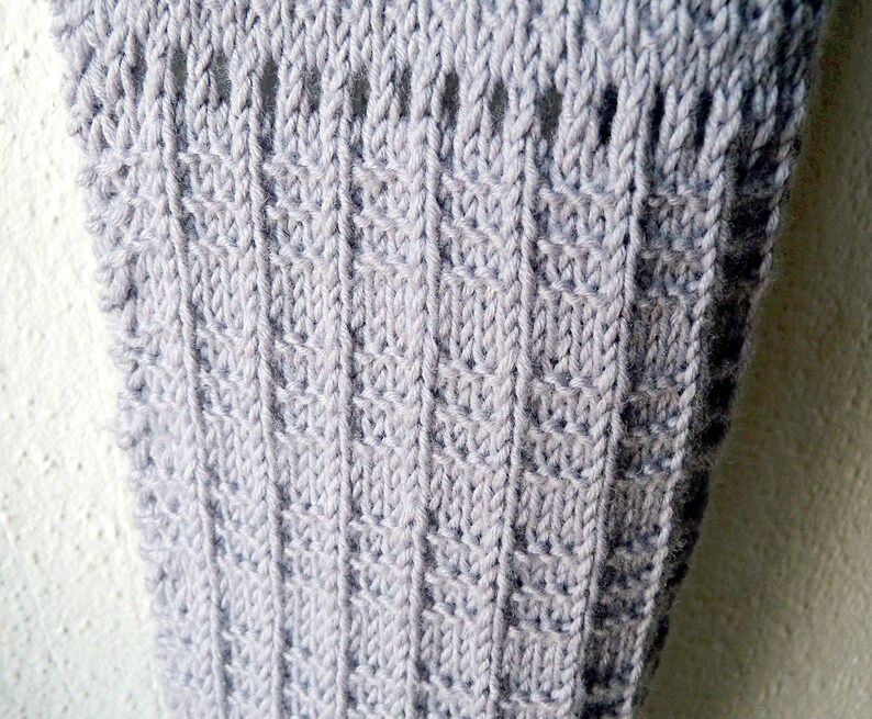 Infinity Scarf Knitting Pattern in Worsted Weight Yarn Easy Etsy