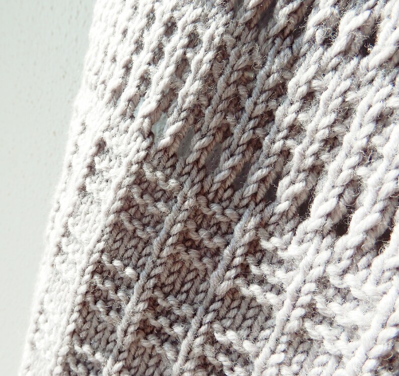 Infinity Scarf Knitting Pattern in Worsted Weight Yarn Easy Etsy