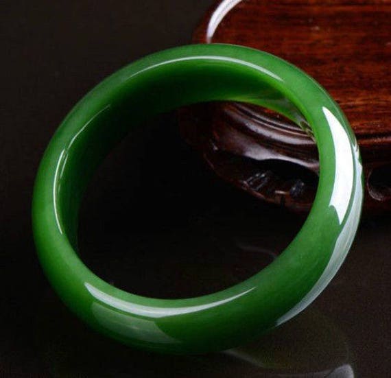 10% OFF- 60/61/62 mm Certified Natural Emerald Ja… - image 3