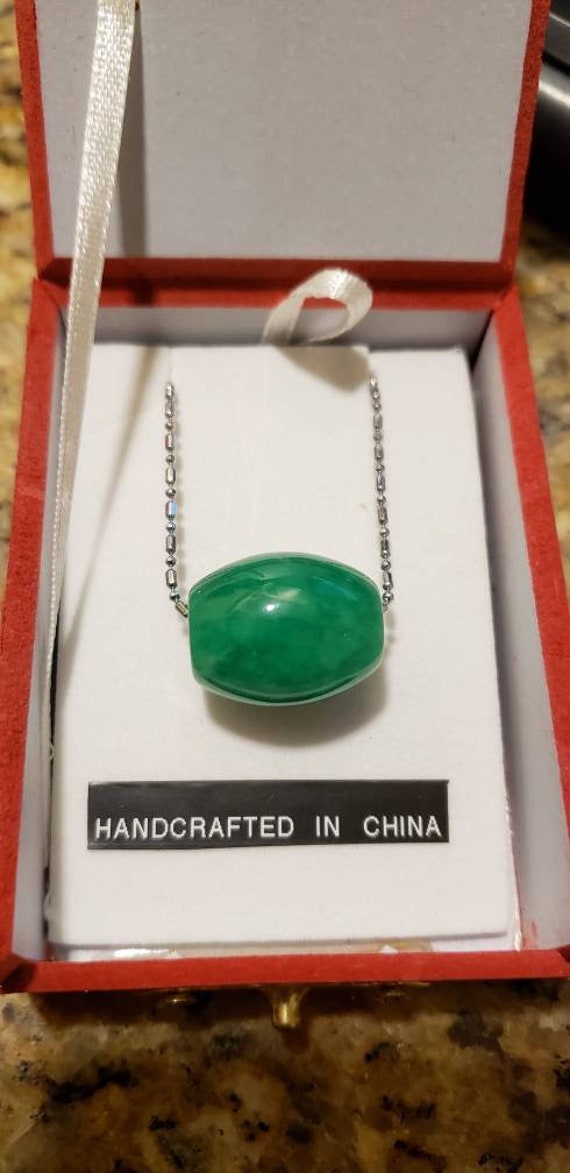 10% OFF- Certified Natural Ice Jadeite Emerald A … - image 4