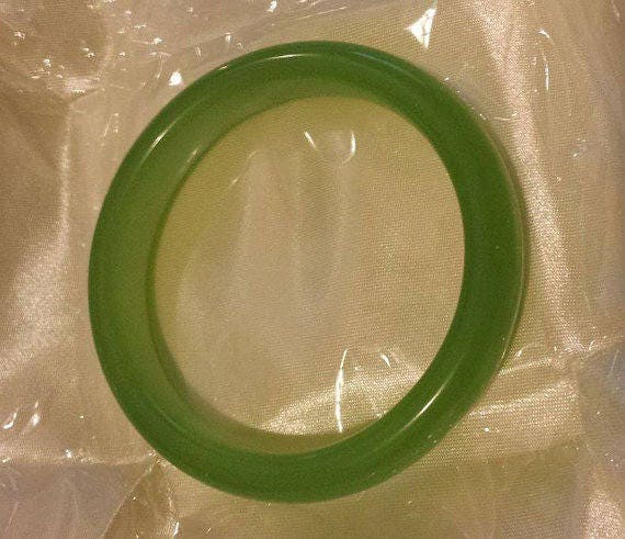 10% OFF on Sales- 60/61 mm Genuine Natural Green … - image 3