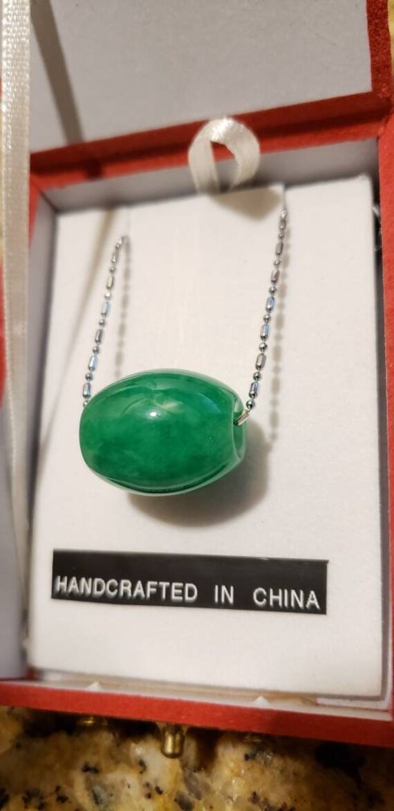 10% OFF- Certified Natural Ice Jadeite Emerald A … - image 2