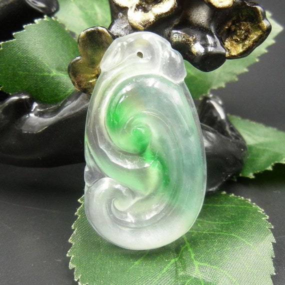 10% OFF on Sales- Certified Natural Ice Jadeite E… - image 1