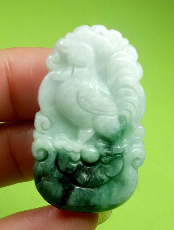 10% OFF- Certified Natural Icy Jadeite Emerald A*… - image 6