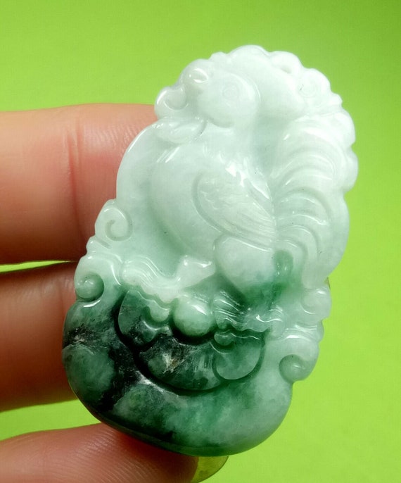 10% OFF- Certified Natural Icy Jadeite Emerald A*… - image 4