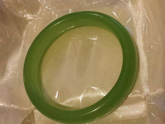 10% OFF on Sales- 60/61 mm Genuine Natural Green … - image 2