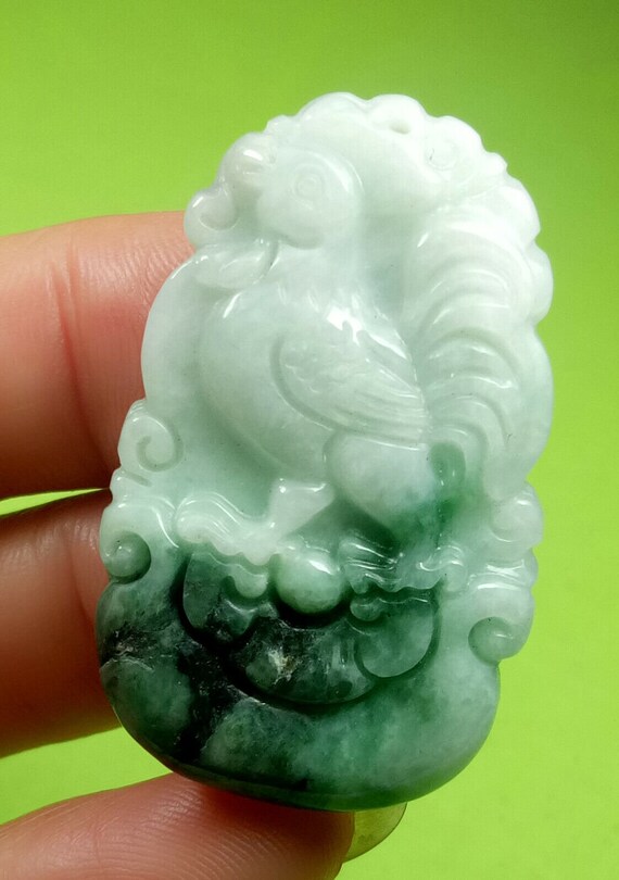 10% OFF- Certified Natural Icy Jadeite Emerald A*… - image 5