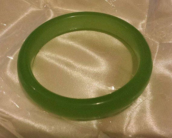 10% OFF on Sales- 60/61 mm Genuine Natural Green … - image 4