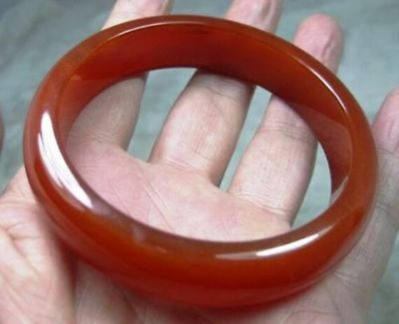 10% OFF- 58/59/60 mm Certified Natural Red Jadeit… - image 5