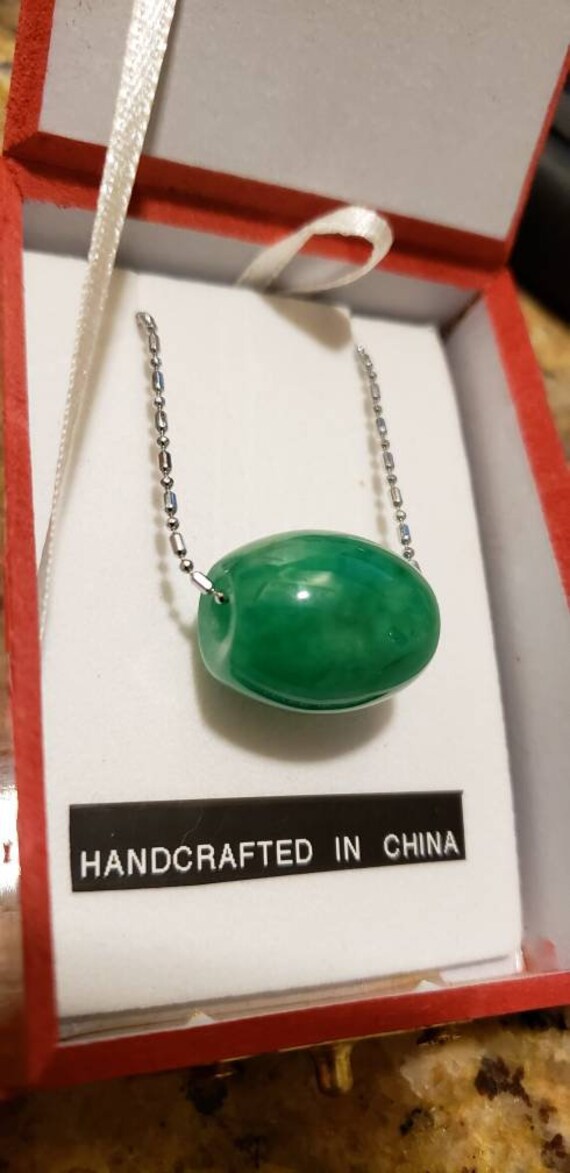 10% OFF- Certified Natural Ice Jadeite Emerald A … - image 3