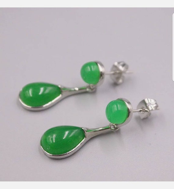 10% OFF- Certified Natural Jadeite Emerald A Jade… - image 1