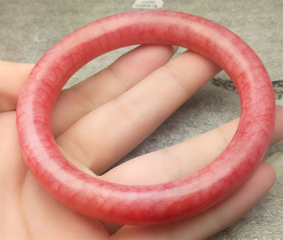 10% OFF- 57/58/59mm Certified Natural Red Jadeite… - image 4