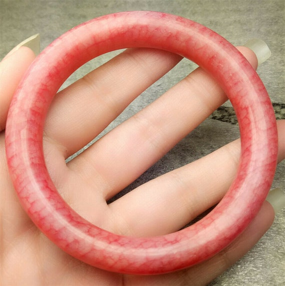 10% OFF- 57/58/59mm Certified Natural Red Jadeite… - image 3
