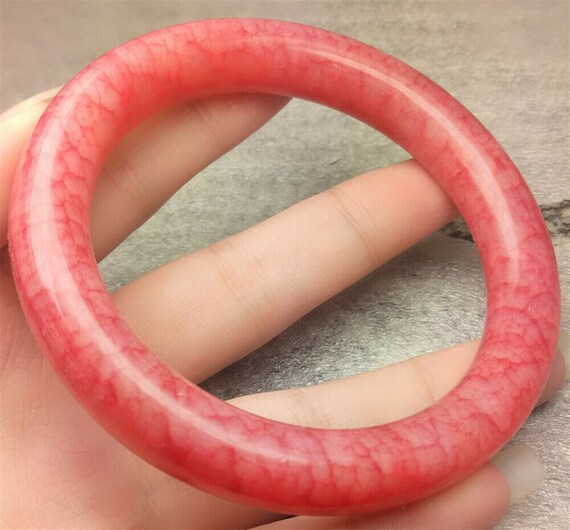 10% OFF- 57/58/59mm Certified Natural Red Jadeite… - image 5