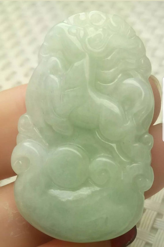 10% OFF- Certified Natural Jadeite Emerald A*Jade… - image 5
