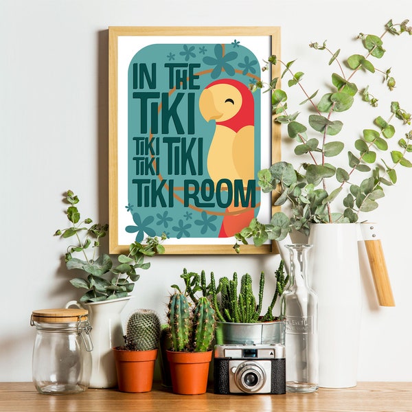 The Enchanted Tiki Room Digital Print