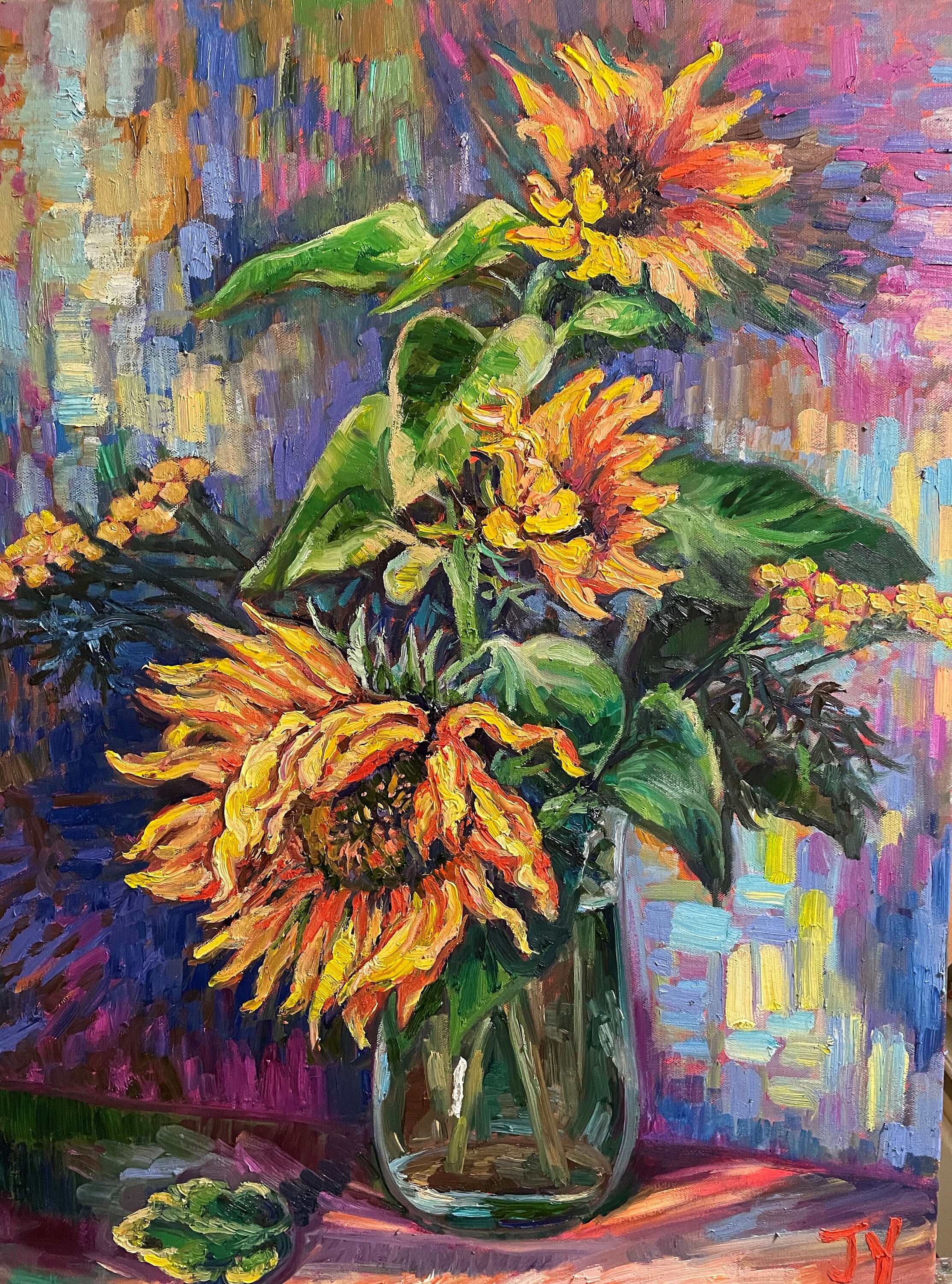 油絵 絵画 【sunflower】 il_fullxfull.4053529993_fctb.jpg