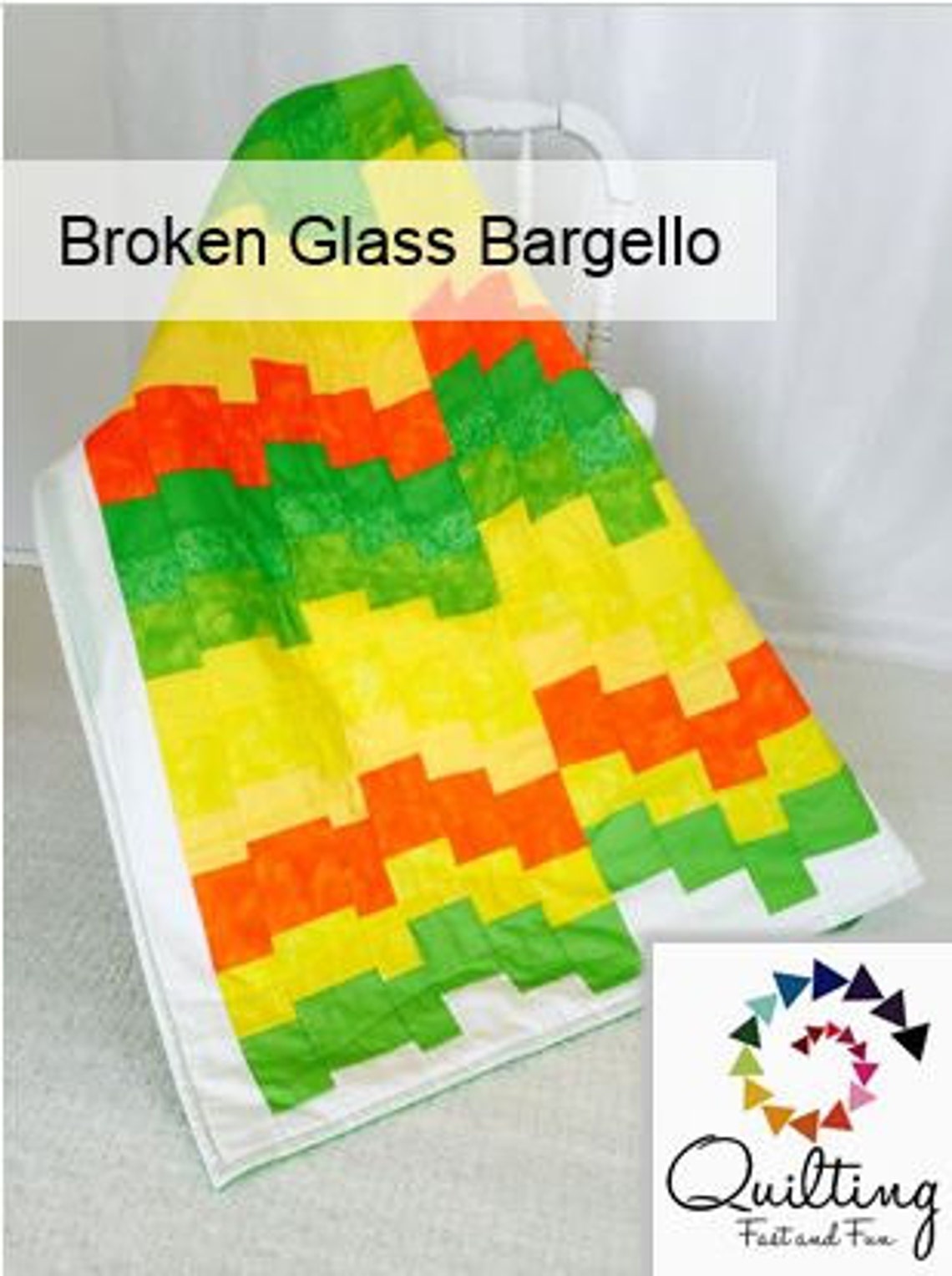 Broken Glass Bargello Digital Quilt Pattern Etsy