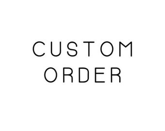 Custom order for Coach Pearson