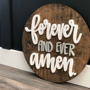Forever and ever amen wood sign country song wood sign country wedding decorations country wedding decor farmhouse wood sign