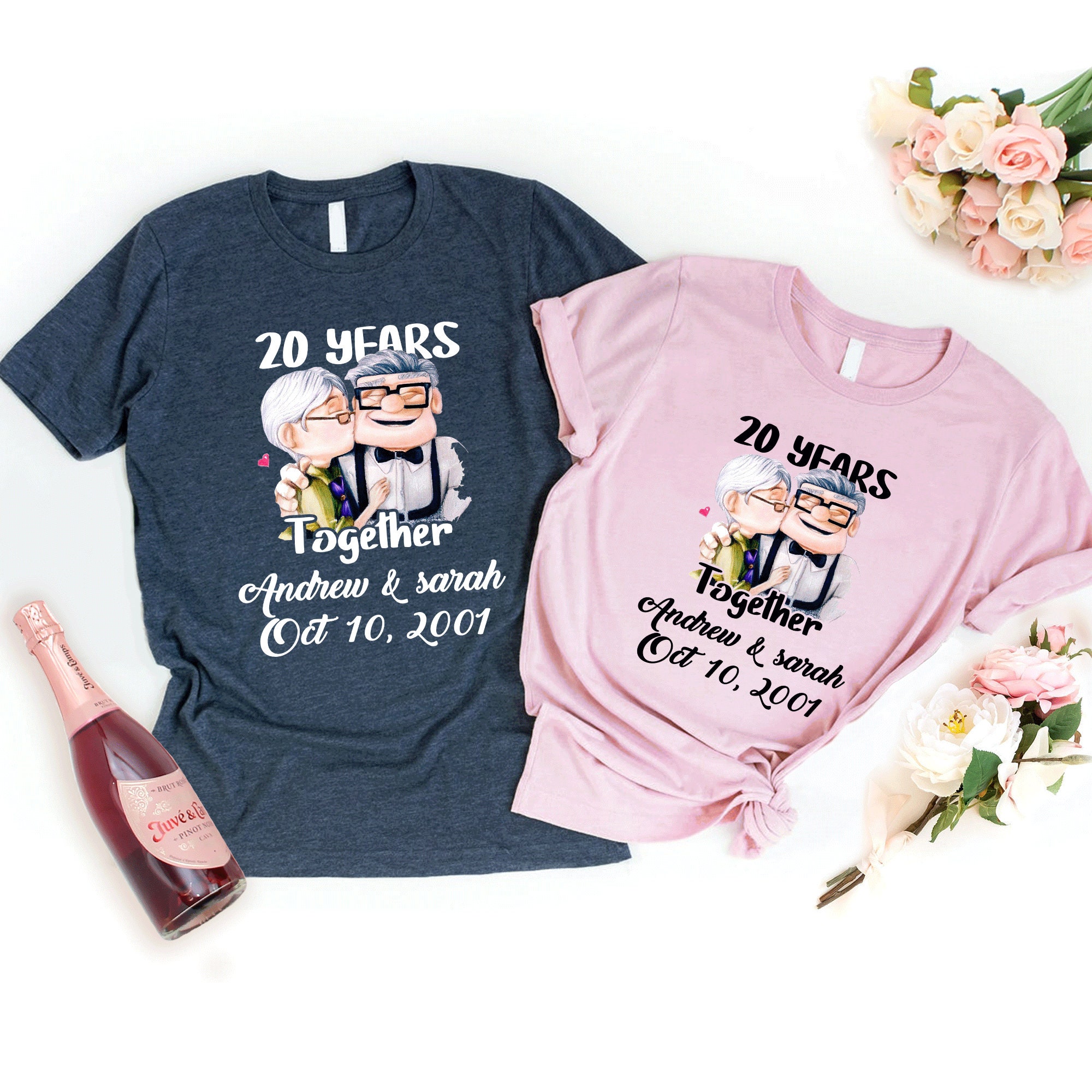 pixar lamp couples shirt