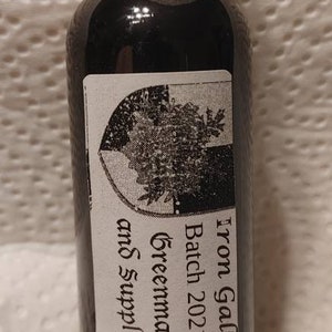 Iron Gall Ink - 2 fluid oz