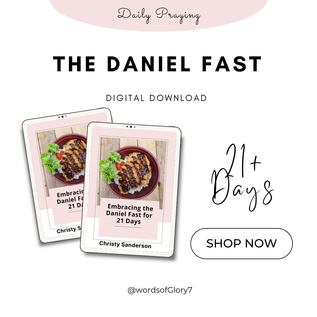 Daniel Fast Journal.pdf Daniel Fast, Daniel Fast Meal Plan, Fasting Guide, Fasting Journal ...