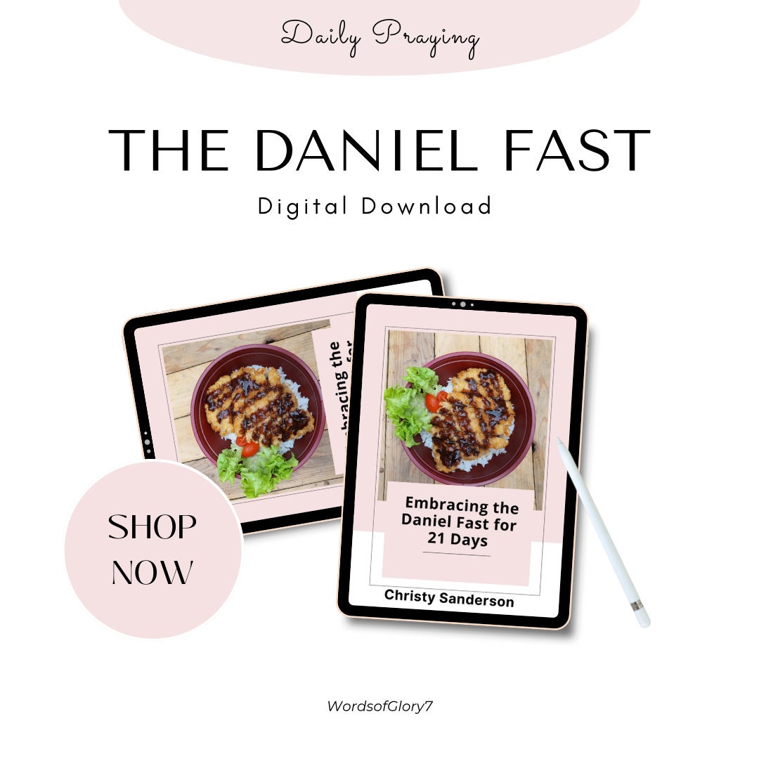 Daniel Fast Journal.pdf Daniel Fast, Daniel Fast Meal Plan, Fasting Guide, Fasting Journal ...