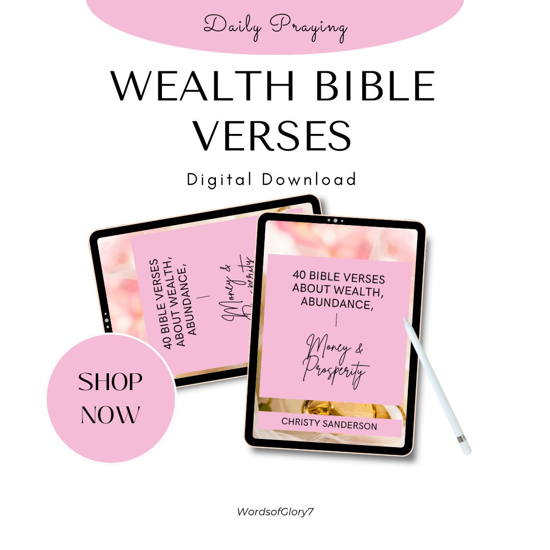 Printable Bible Verses, 40 Bible Verses About Wealth and Abundance ...