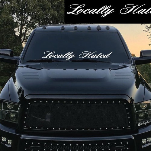 We the People Truck Windshield Banner Decal / Sticker Etsy