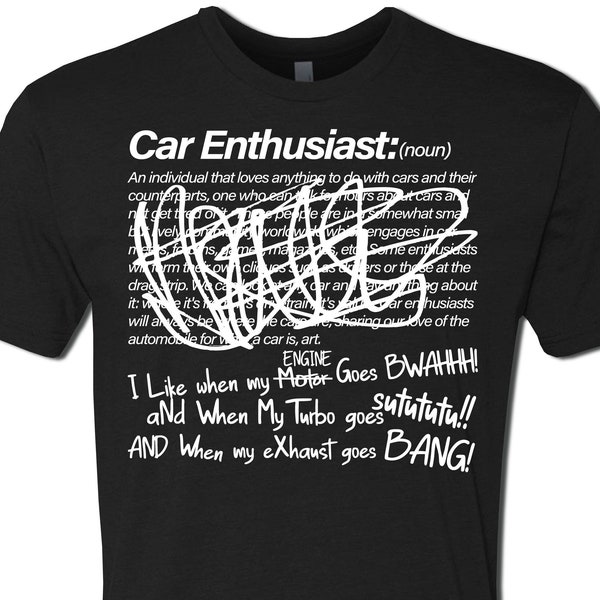 Car Enthusiast Etsy