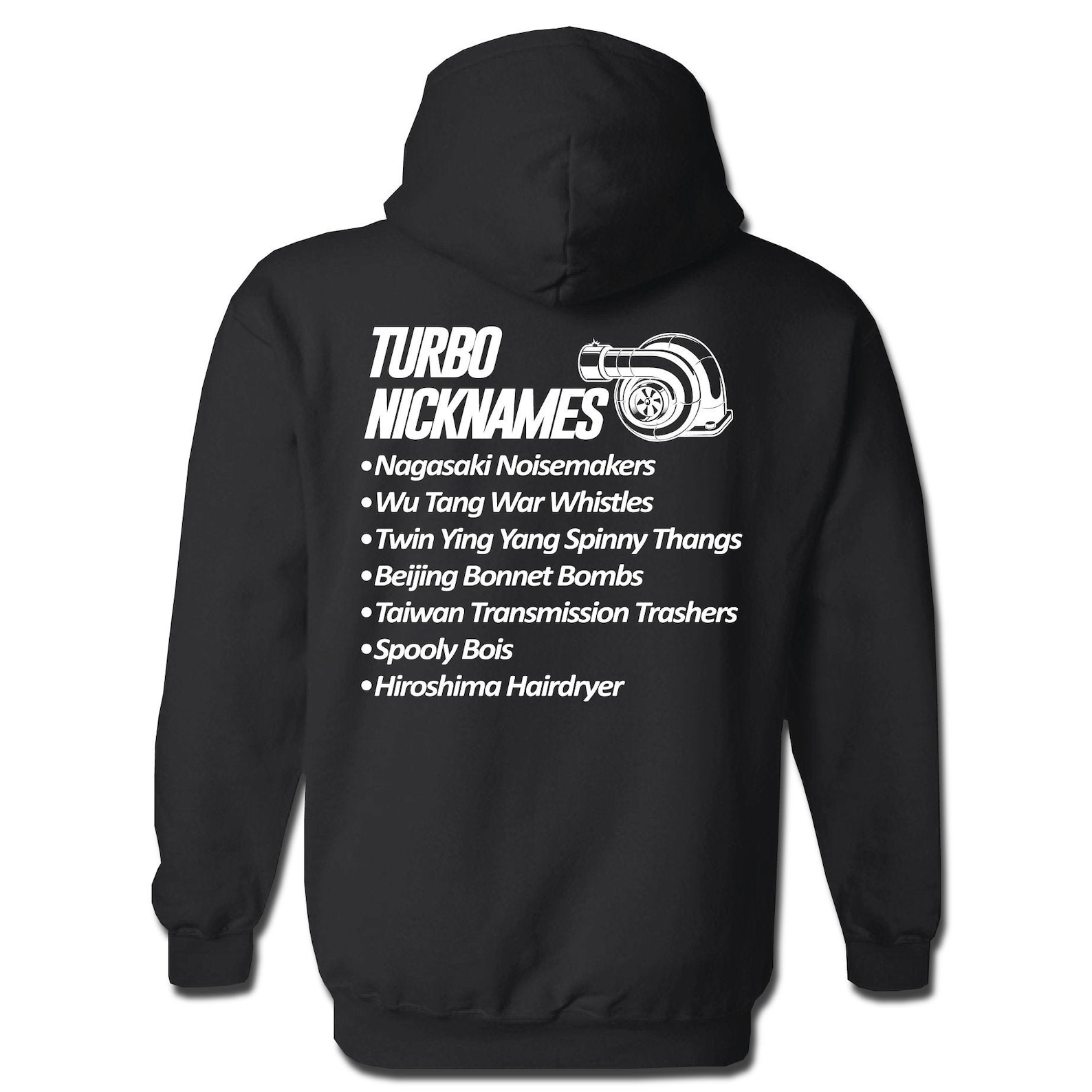 Turbo Nicknames Hoodies S 3X Funny Drag Racing Track Etsy
