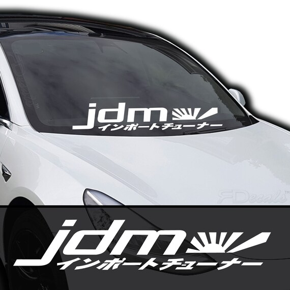 Windshield 2024 banner decal
