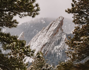 Chautauqua Park / Boulder Flatirons / Colorado Park Print / Colorado Photography / Wanderlust Gift / State Park / Boulder, Colorado