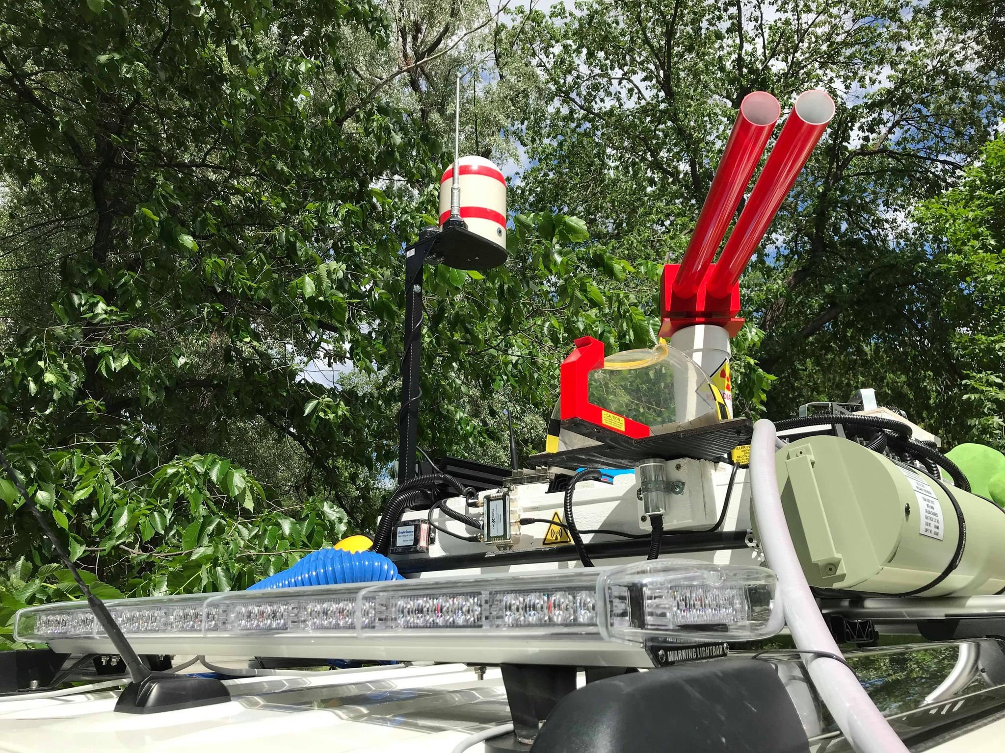 Ghostbusters Ecto 1 Roof Rack Replica Directional Antenna Etsy