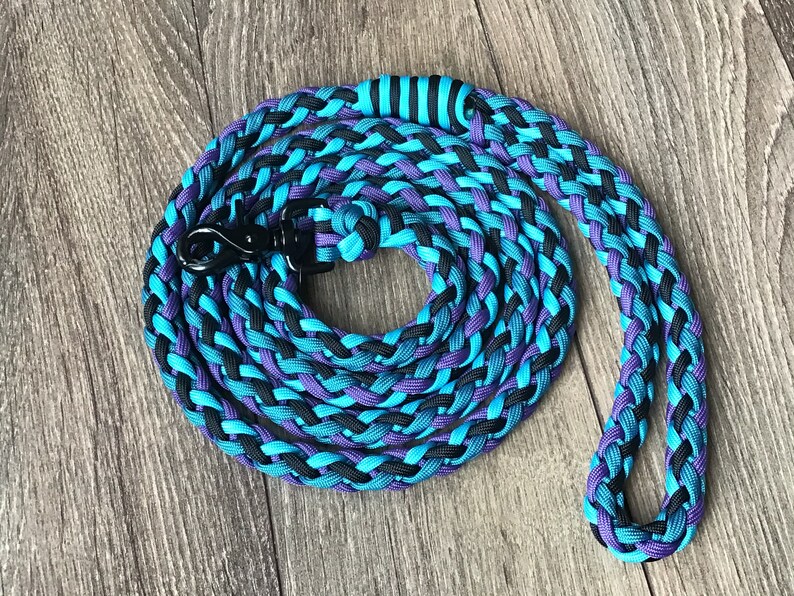 72\u201d Dog Leash Paracord dog leash 72\u201d Gaucho Paracord Dog Leash Braided Dog Leash Dog Leash Woven Paracord Dog Lead