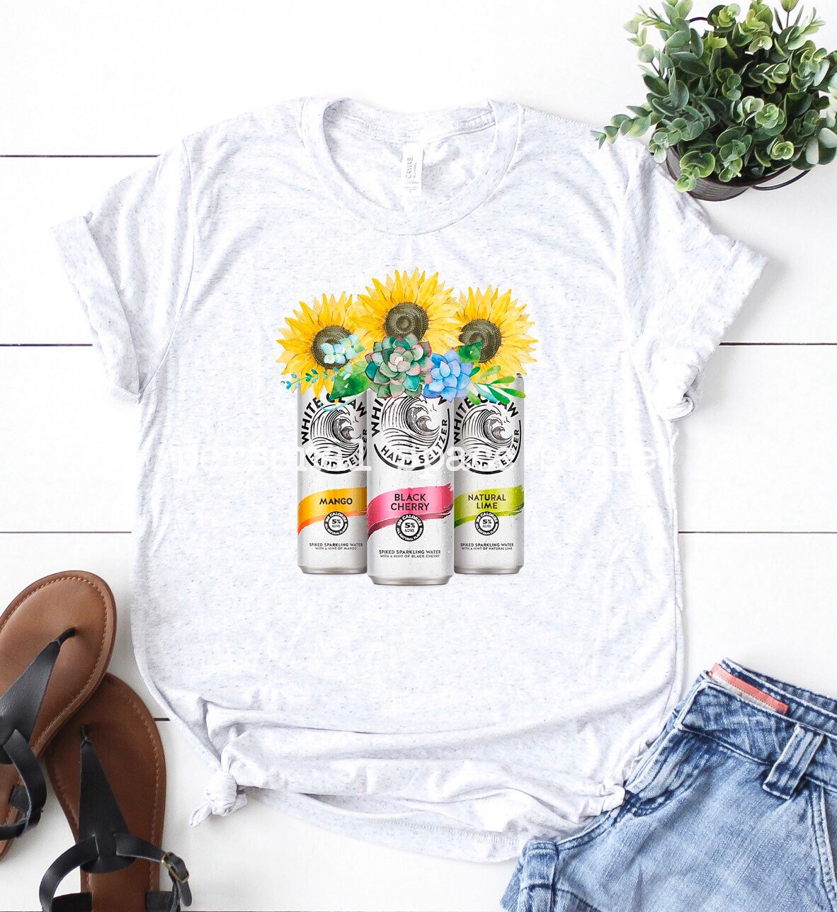 white claw t shirt dress