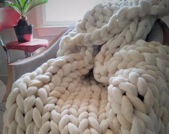 Chunky  Knit Throw