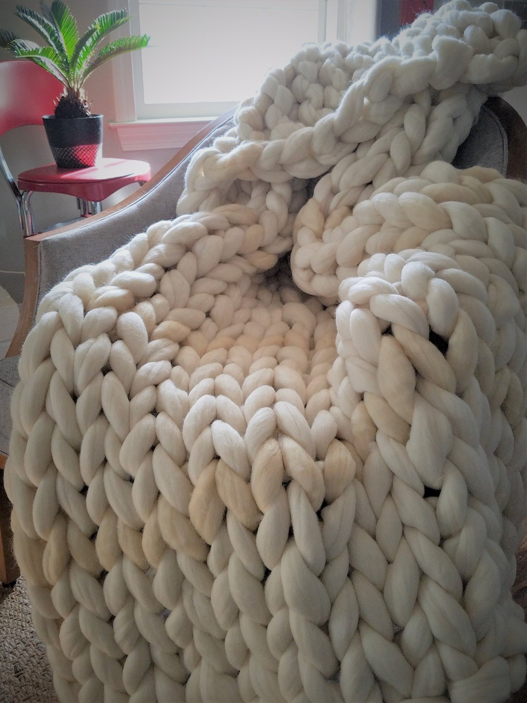Chunky  Knit Throw