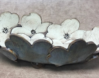 Easter/Mother's Day Special Dogwood Bowl - Gift for Mom - Springtime