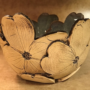 Hand Made Dogwood Bowl - Easter gift - Springtime gift - Mother's Day gift