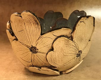 Hand Made Dogwood Bowl - Easter gift - Springtime gift - Mother's Day gift