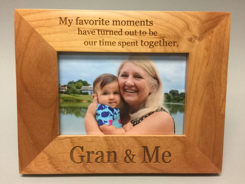 Gran alder wood frame Gran gifts
