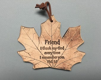 Phil. 1:3, friends gift
