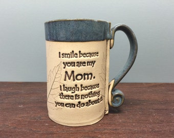 Funny Mom stoneware mug