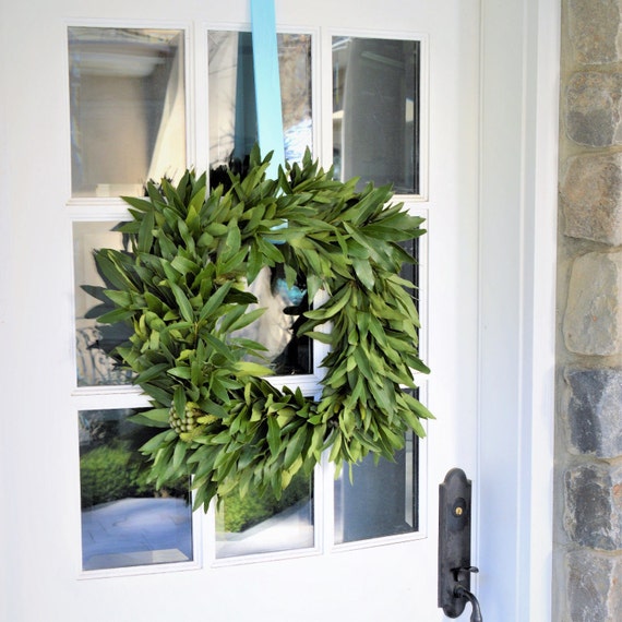 California Bay And Brunia Square Wreath Summer Wreaths For Front Door Leaf Perfect Thank You Gift