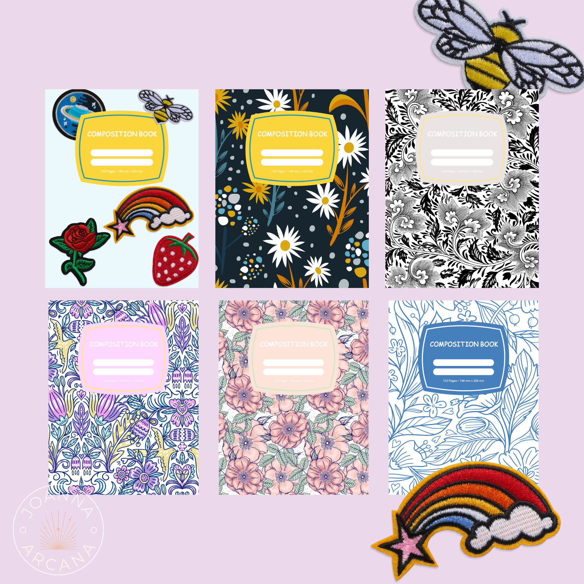 Printable/digital Binder & Goodnotes Notebook Covers 13 Unique Etsy
