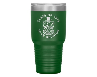 Crowley High Class Of 1974 50 Year Reunion 30oz Tumbler